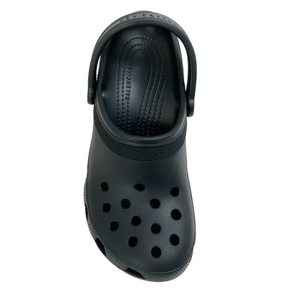 Balenciaga Black Croc Madame Pumps - Picture 4 of 7